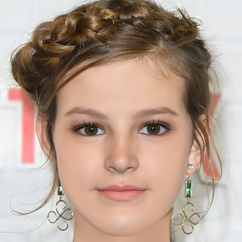 Peyton Kennedy Head - No Hair - Low poly head for game 3D Model .c4d .max .obj .3ds .fbx .stl .blend