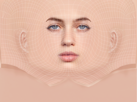 Olivia Scott Welch Head - No Hair - Low poly head for game 3D Modell