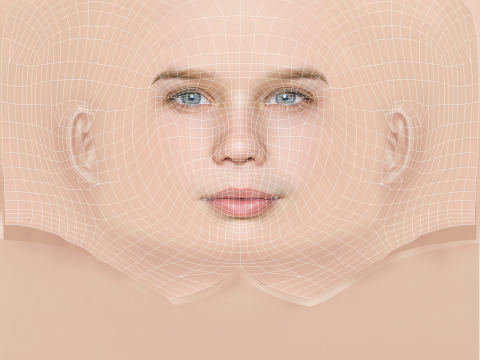 Niamh Wilson Head - No Hair - Low poly head for game Modello 3D