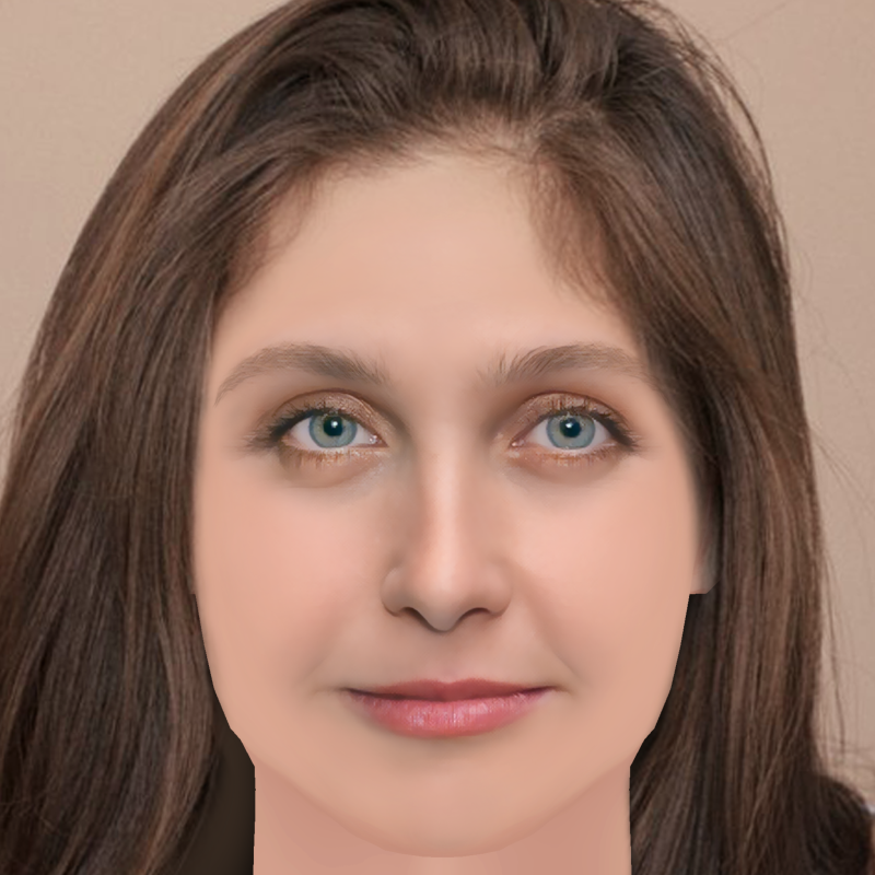 Natasha Dupeyron Head - No Hair - Low poly head for game Modelo 3D .c4d .max .obj .3ds .fbx .stl .blend