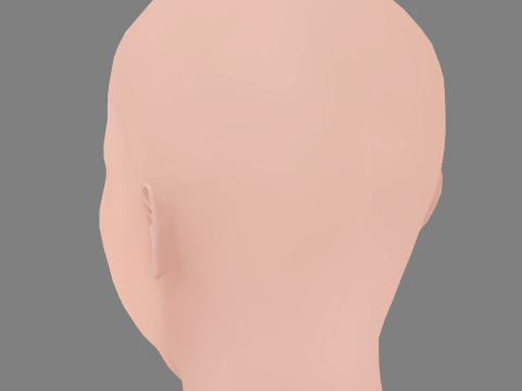 Natalia Tellez Head - No Hair - Low poly head for game Modello 3D