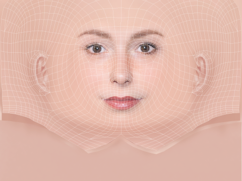 Natalia Tellez Head - No Hair - Low poly head for game Modello 3D