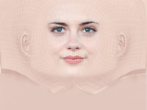 Meg Bellamy Head - No Hair - Low poly head for game Modello 3D