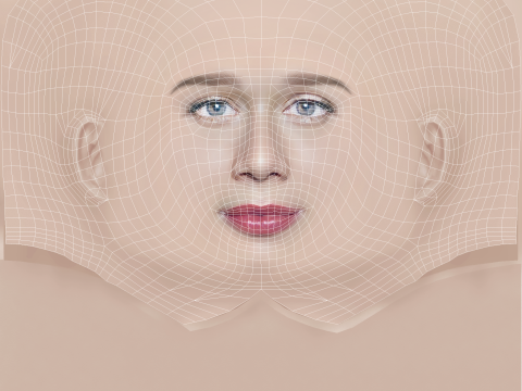 Mariana Ximenes Head - No Hair - Low poly head for game Modelo 3D