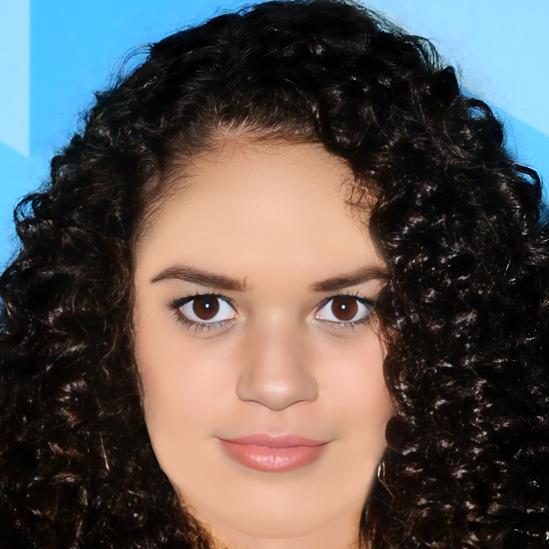 Madison Pettis Head - No Hair - Low poly head for game 3Dモデル .c4d .max .obj .3ds .fbx .stl .blend 