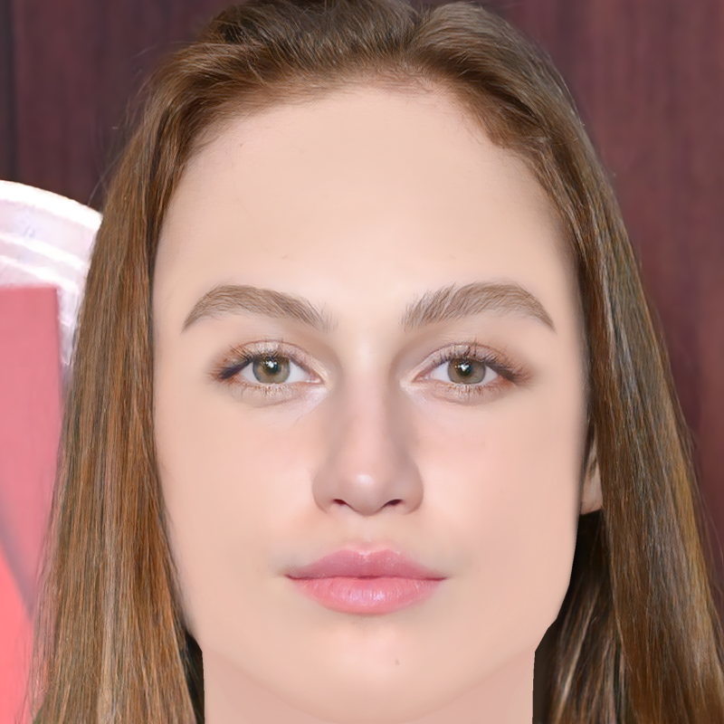 Madison Lintz Head - No Hair - Low poly head for game 3D Модель .c4d .max .obj .3ds .fbx .stl .blend