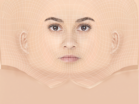 Madison Cheeatow Head - No Hair - Low poly head for game Model 3D