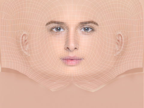Lyubov Aksyonova Head - No Hair - Low poly head for game 3D 模型