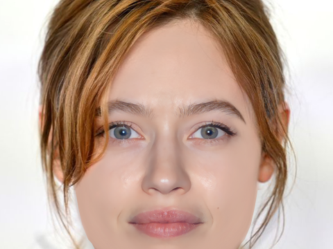 Lou de Laage Head - No Hair - Low poly head for game 3Dモデル