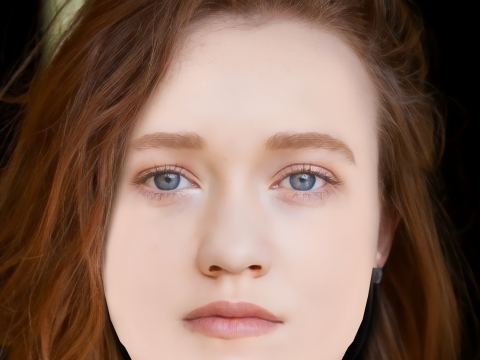 Liv Hewson Head - No Hair - Low poly head for game 3D Model