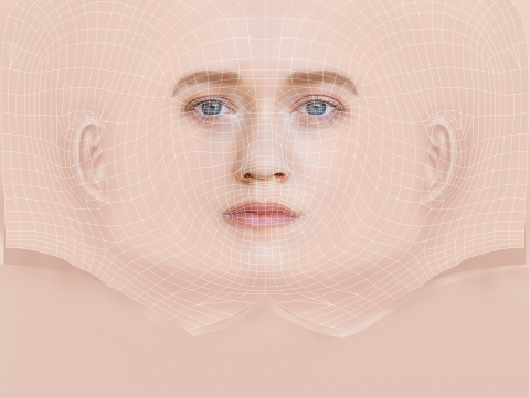 Liv Hewson Head - No Hair - Low poly head for game 3D 模型