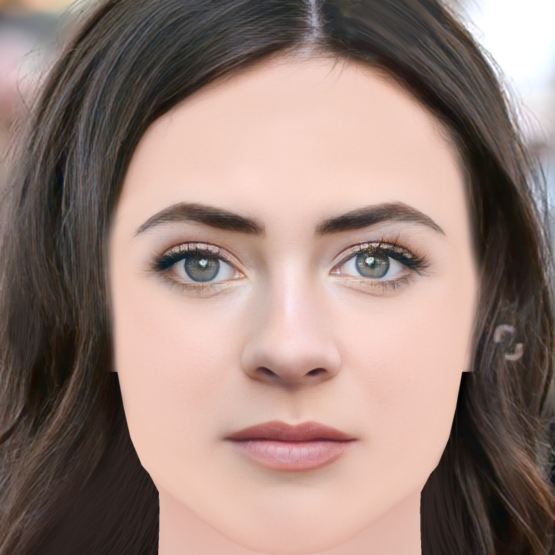 Lara McDonnell Head - No Hair - Low poly head for game 3D Model .c4d .max .obj .3ds .fbx .stl .blend