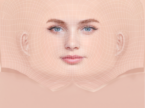 Kristine Froseth Head - No Hair - Low poly head for game Modelo 3D
