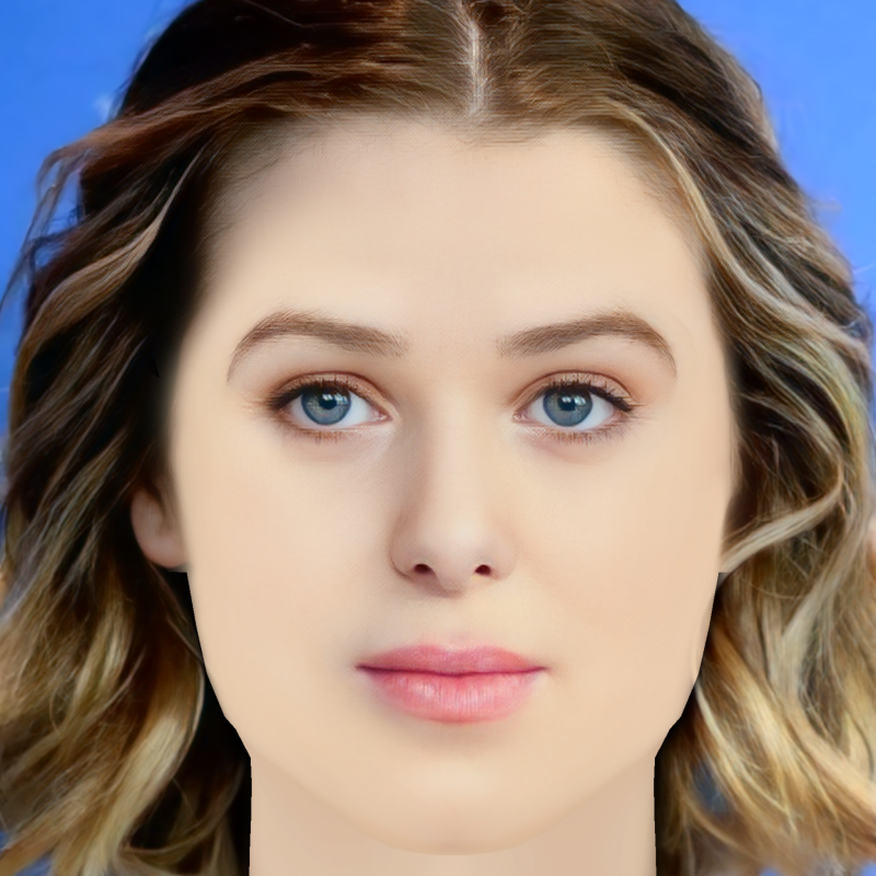 Honor Swinton Byrne Head - No Hair - Low poly head for game 3D Model .c4d .max .obj .3ds .fbx .stl .blend