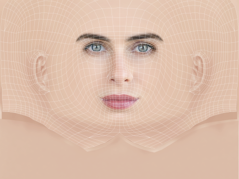 Holly Deveaux Head - No Hair - Low poly head for game Modello 3D