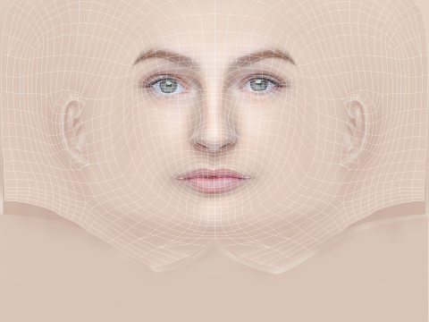 Hannah Monson Head - No Hair - Low poly head for game 3Dモデル