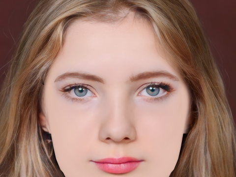 Freya Allan Head - No Hair - Low poly head for game 3Dモデル