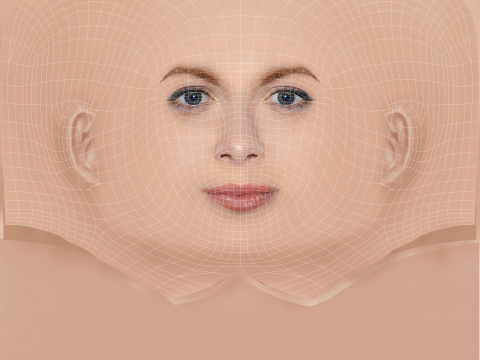 Emily Beecham Head - No Hair - Low poly head for game 3D Model