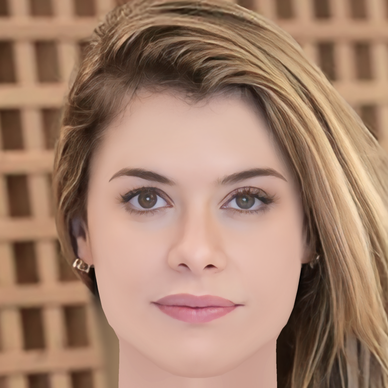 Alinne Moraes Head - No Hair - Low poly head for game 3D Model .c4d .max .obj .3ds .fbx .stl .blend