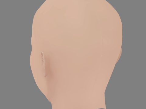 Angelina Mirimskaya Head - No Hair - Low poly head for game 3Dモデル