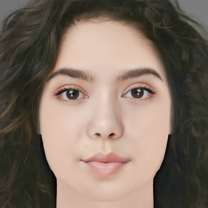 Aulii Cravalho Head - No Hair - Low poly head for game 3D Модель .c4d .max .obj .3ds .fbx .stl .blend