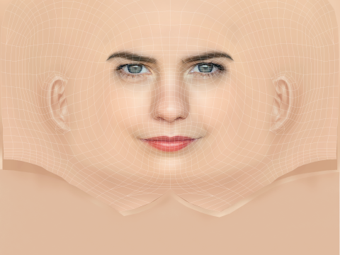 Chloe Bayliss Head - No Hair - Low poly head for game 3D Model