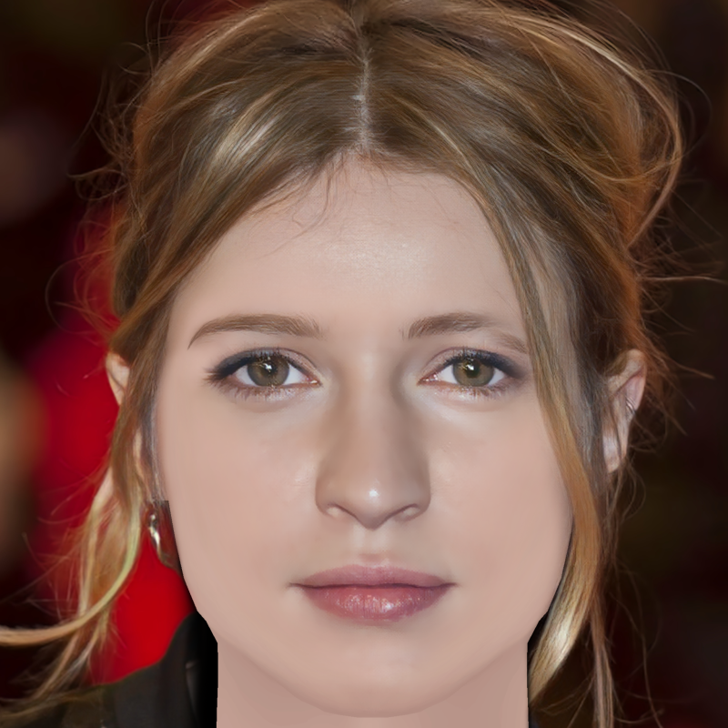 Christa Theret Head - No Hair - Low poly head for game Modelo 3D .c4d .max .obj .3ds .fbx .stl .blend