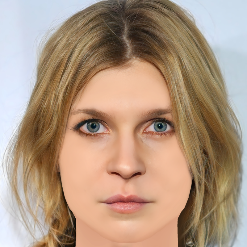 Clemence Poesy Head - No Hair - Low poly head for game 3D Model .c4d .max .obj .3ds .fbx .stl .blend