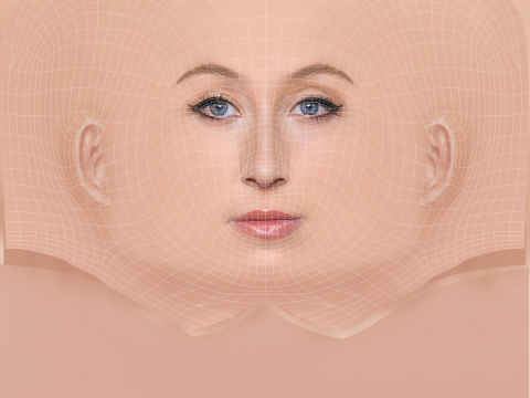 Erin Doherty Head - No Hair - Low poly head for game 3D Model