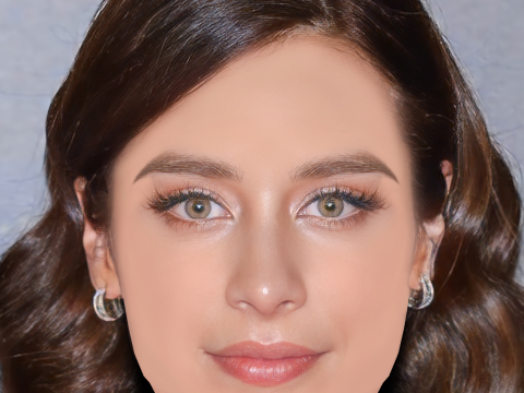 Esmeralda Pimentel Head - No Hair - Low poly head for game 3D Model