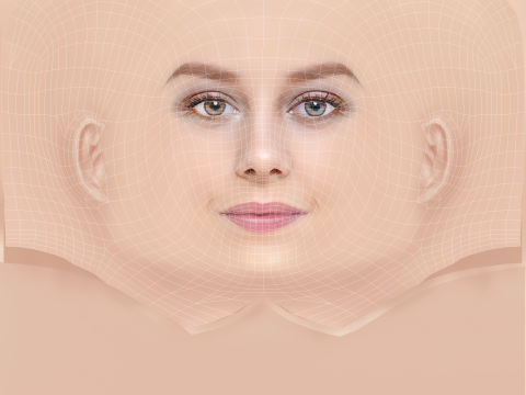 Ester Exposito Head - No Hair - Low poly head for game Modelo 3D