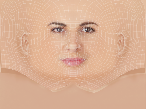 Ana Varela Head - No Hair - Low poly head for game 3D Model