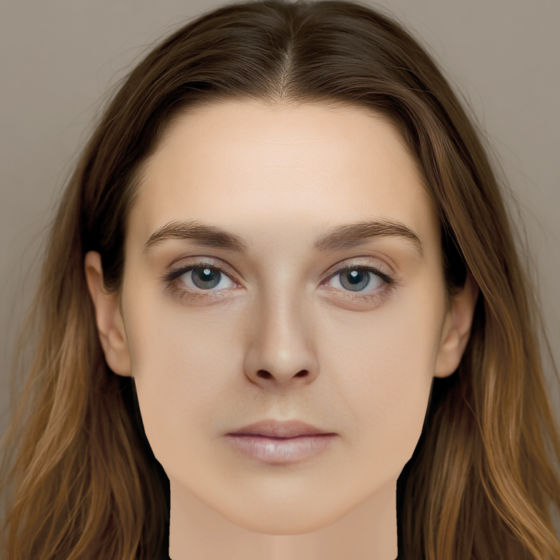 Diana Marques Guerra Head - No Hair - Low poly head for game Model 3D .c4d .max .obj .3ds .fbx .stl .blend