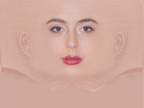 Felice Jankell Head - No Hair - Low poly head for game 3D 模型