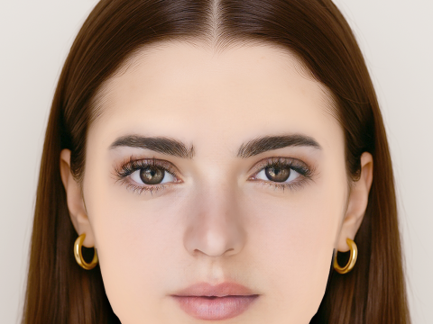 Joana Aguiar Head - No Hair - Low poly head for game 3Dモデル