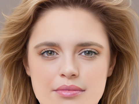 Joana Ribeiro Head - No Hair - Low poly head for game 3Dモデル