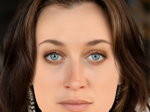 Julia Ragnarsson Head - No Hair - Low poly head for game 3D Model