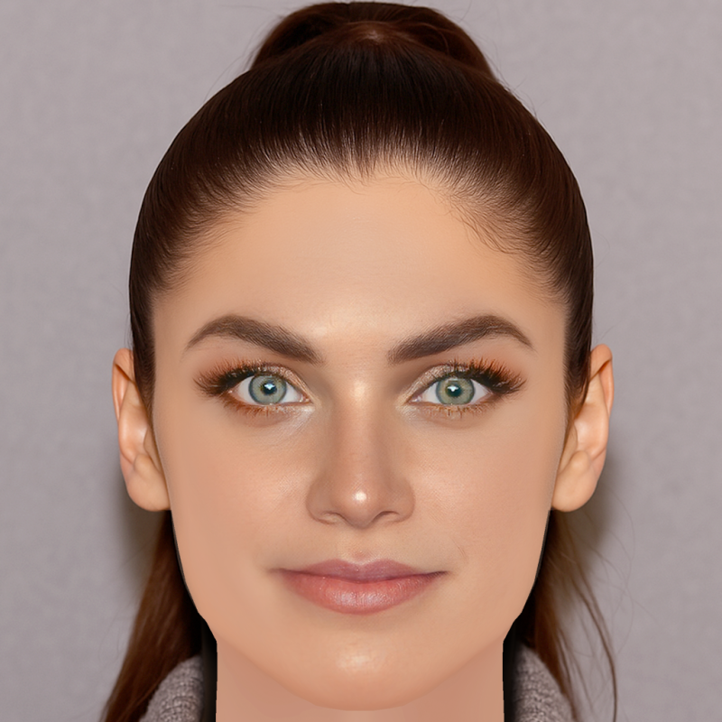 Lisa Tomaschewsky Head - No Hair - Low poly head for game 3D 模型 .c4d .max .obj .3ds .fbx .stl .blend