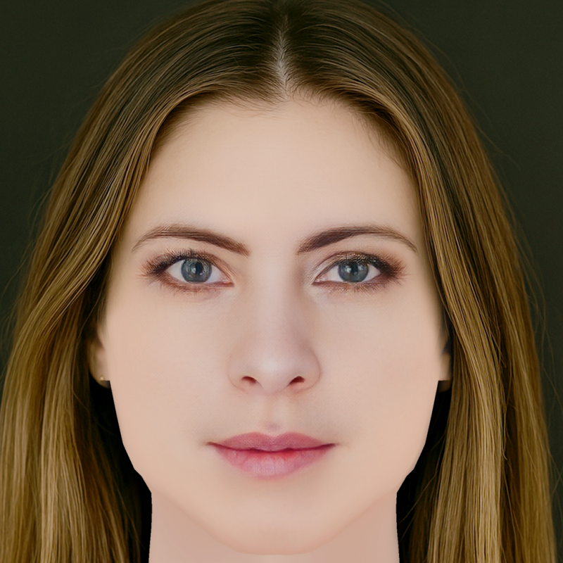 Malin Crepin Head - No Hair - Low poly head for game 3D 모델 .c4d .max .obj .3ds .fbx .stl .blend 