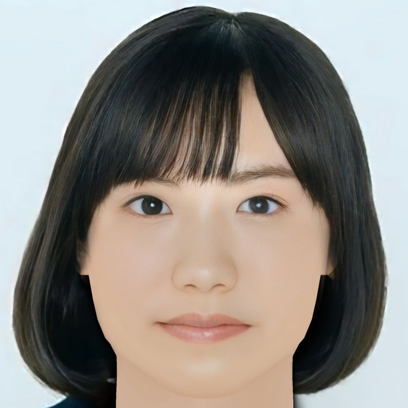 Mana Ashida Head - No Hair - Low poly head for game 3D Model .c4d .max .obj .3ds .fbx .stl .blend