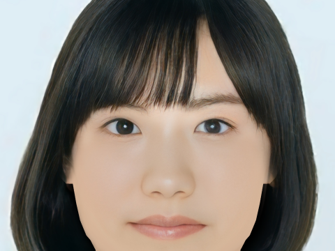 Mana Ashida Head - No Hair - Low poly head for game 3Dモデル