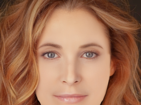 Maria Joao Bastos Head - No Hair - Low poly head for game Modelo 3D