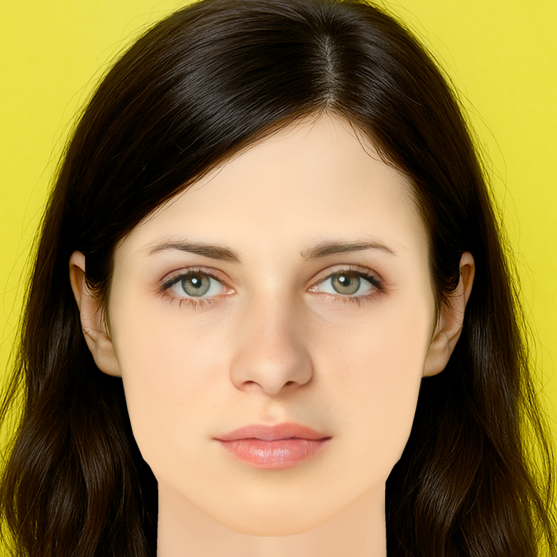 Nora Tschirner Head - No Hair - Low poly head for game Modello 3D .c4d .max .obj .3ds .fbx .stl .blend 