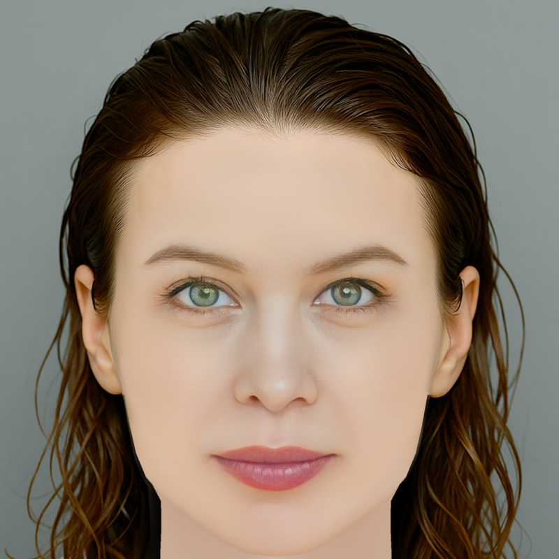 Paula Beer Head - No Hair - Low poly head for game 3D Модель .c4d .max .obj .3ds .fbx .stl .blend