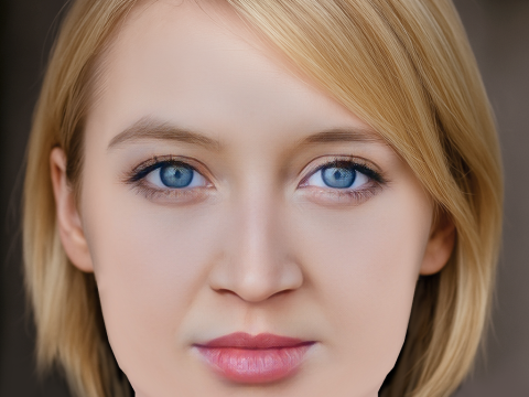 Anna Maria Muhe Head - No Hair - Low poly head for game 3Dモデル