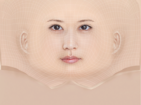 Kasumi Arimura Head - No Hair - Low poly head for game 3D Model