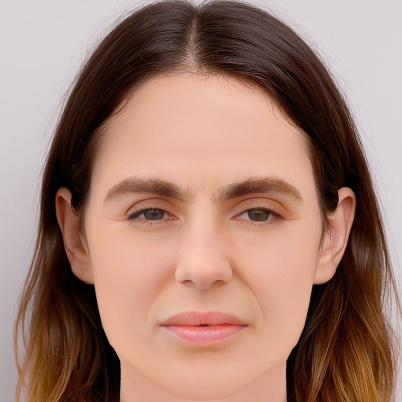 Victoria Carmen Sonne Head - No Hair - Low poly head for game 3D Model .c4d .max .obj .3ds .fbx .stl .blend