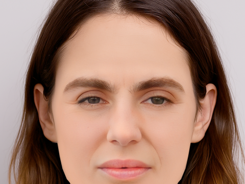 Victoria Carmen Sonne Head - No Hair - Low poly head for game 3Dモデル