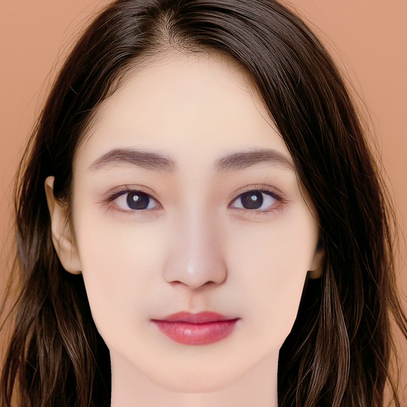 Yuna Taira Head - No Hair - Low poly head for game Modelo 3D .c4d .max .obj .3ds .fbx .stl .blend 