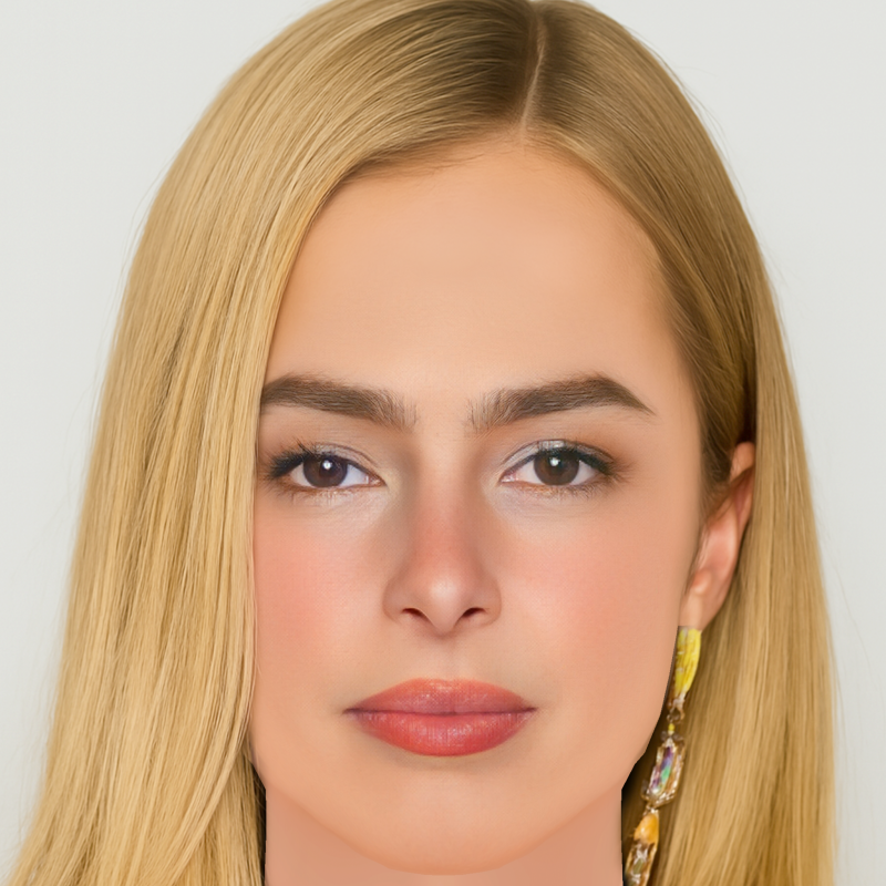 Addison Rae Head - No Hair - Low poly head for game 3D Model .c4d .max .obj .3ds .fbx .stl .blend 